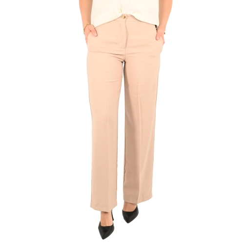 vicolo pantalone donna beige TB0049