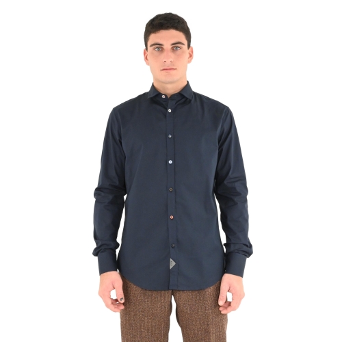 koon camicia uomo blu ICM877BS01