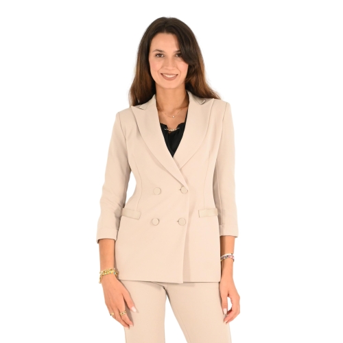 imperial giacca donna beige luna JU25IAW