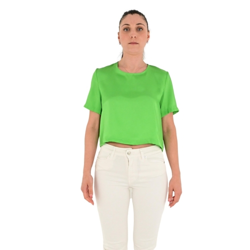 vicolo blusa donna verde TY1774