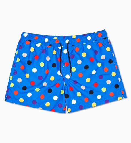 happy socks costume uomo bluette BIG DOT/U