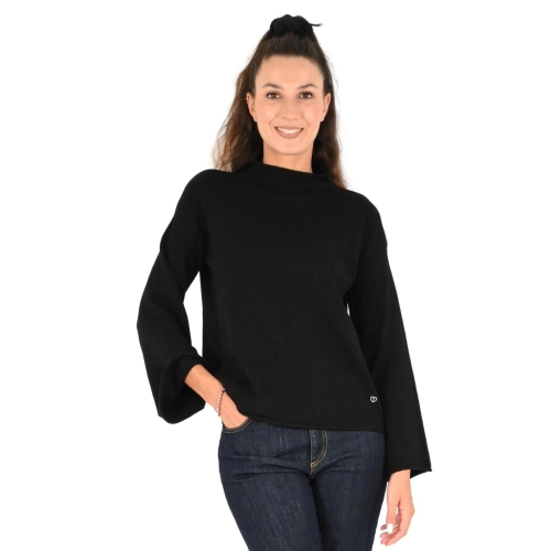 please maglia donna nero M49778704