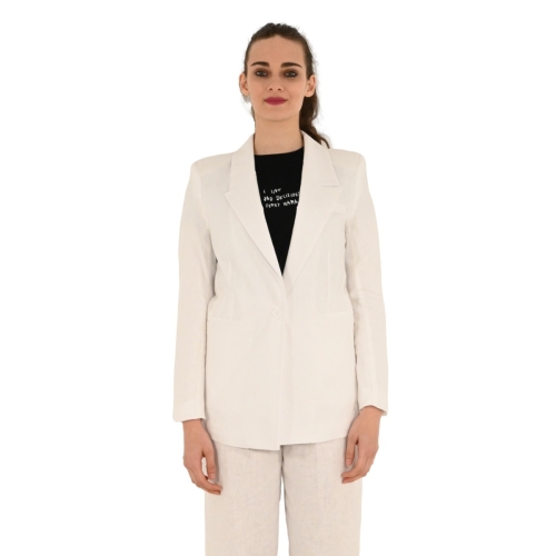 the lulù giacca donna bianco TLL5899Z