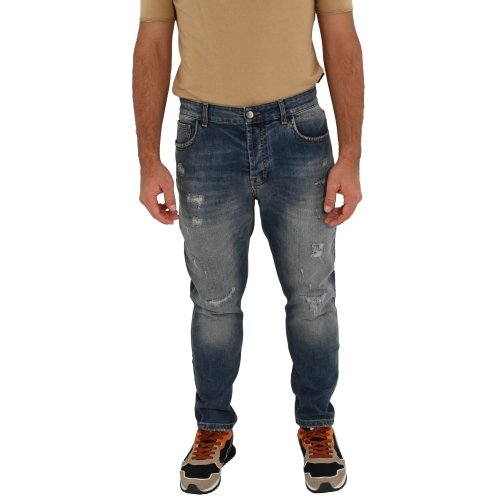 reign jeans uomo denim scuro 19014769