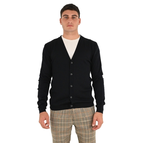 imperial cardigan uomo nero M553B504