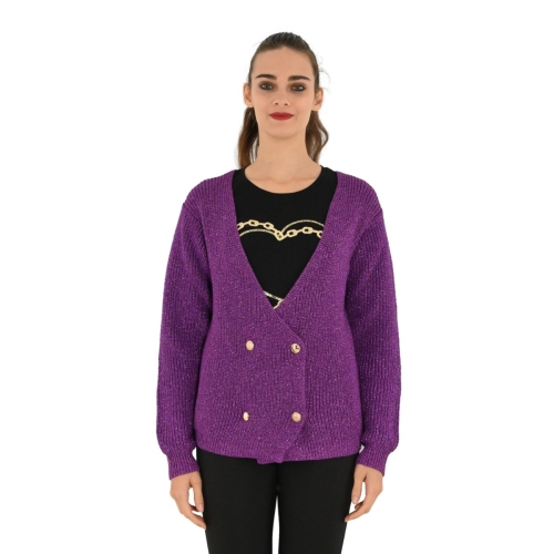 relish cardigan donna viola BRILLIANT