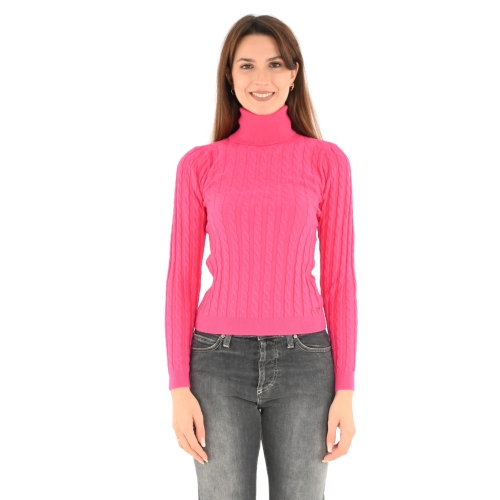 soya knits dolcevita donna fuxia SK 2439