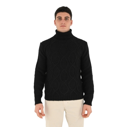 north pole maglia uomo nero NPX 452