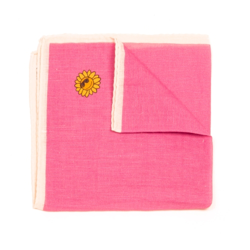 Eredi Chiarini Uomo Pochette Bianco Rosa 149--345