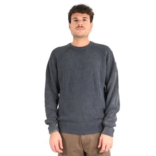 refrigue maglia uomo navy CREWNECK ENG