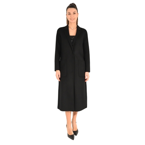 vicolo cappotto donna nero TS0005