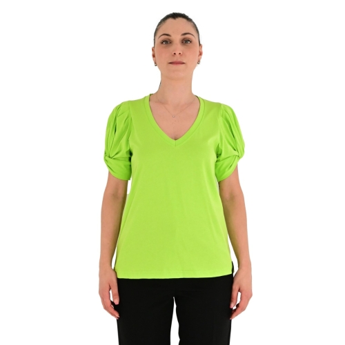 jhenit milano t-shirt donna lime TS 513/F34