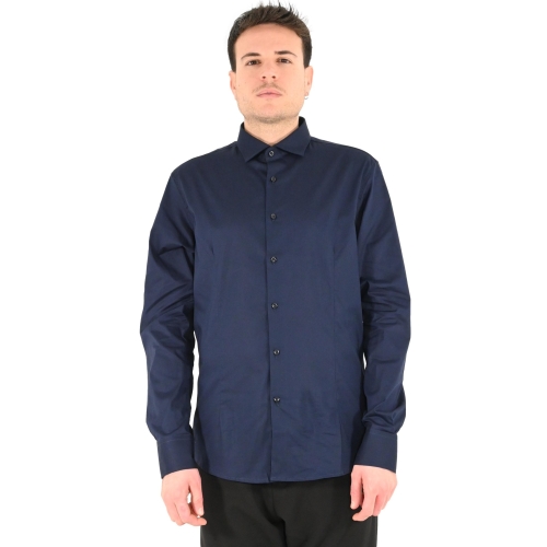 paolo di matteo camicia uomo blu 2396 2723