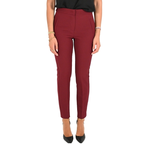 kontatto pantalone donna vino CO301C