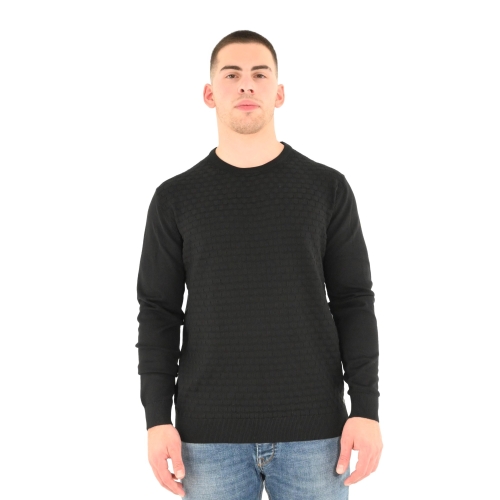 north pole maglia uomo nero NPW209