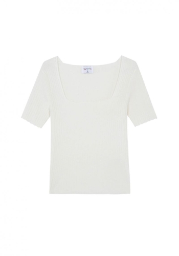 compania fantastica maglia donna bianco SP20DEJ06