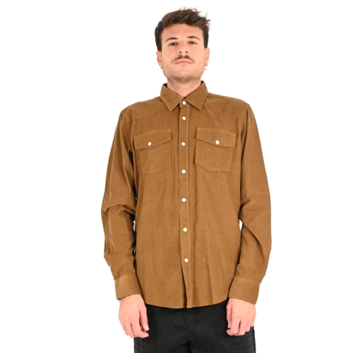 camicia uomo tabacco MK 793018