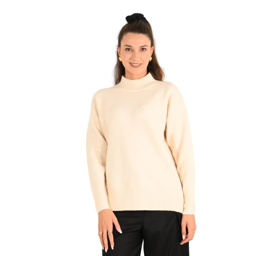 molly bracken maglia donna off white LA1582CN