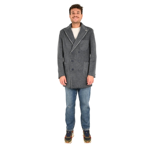 squad2 cappotto uomo blu CP217