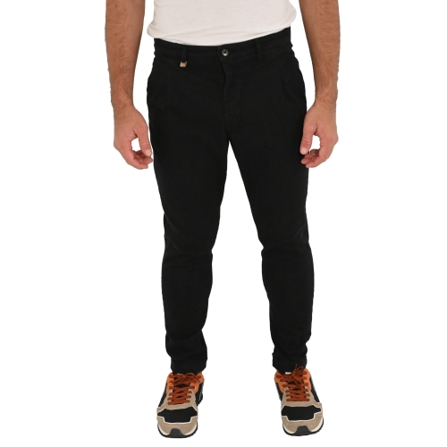 squad2 pantalone uomo nero RIO