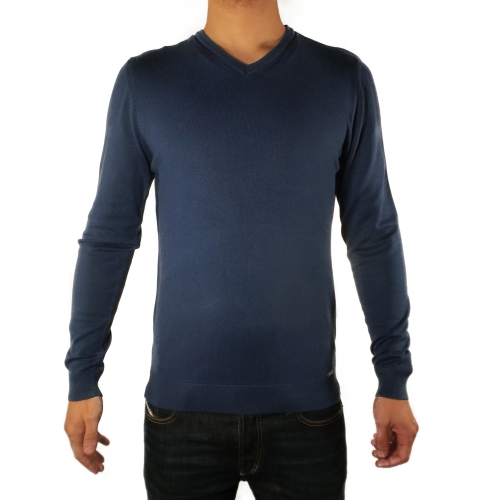 mark up maglia uomo blu denim MK89047