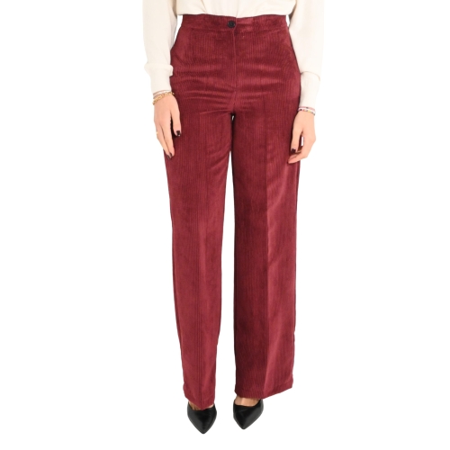 vicolo pantalone donna bordeaux TS1854