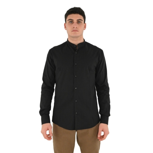 paolo di matteo camicia uomo nero 2270 2724