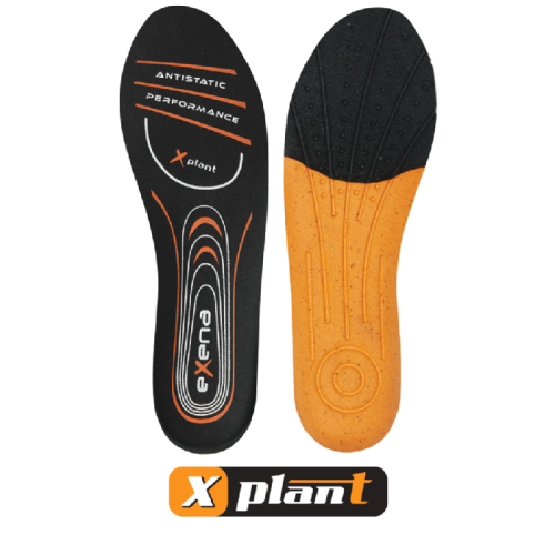 EXENA PLANTARI SOTTOPIEDE IMBUSTATO AIR 12523EA X-PLANT A0136V016 Uomo Scarpe Antinfortunistiche Nero