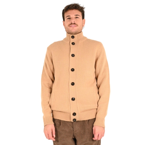 cardigan uomo cammello MK 790044