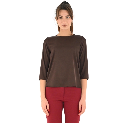 imperial blusa donna cioccolato CDP0IDG