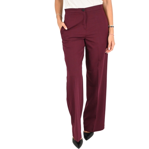 vicolo pantalone donna bordeaux TS0309