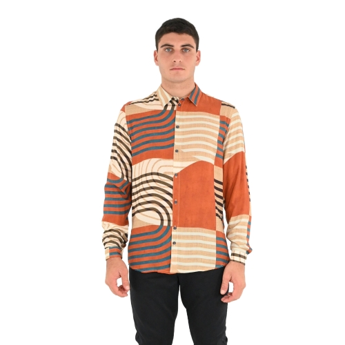 berna camicia uomo multicolor M 233208