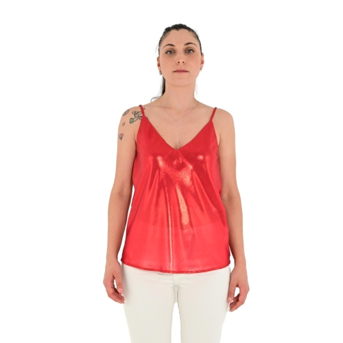 vicolo top donna rosso TY1540