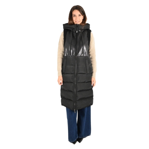 montereggi gilet donna nero FW47548 993