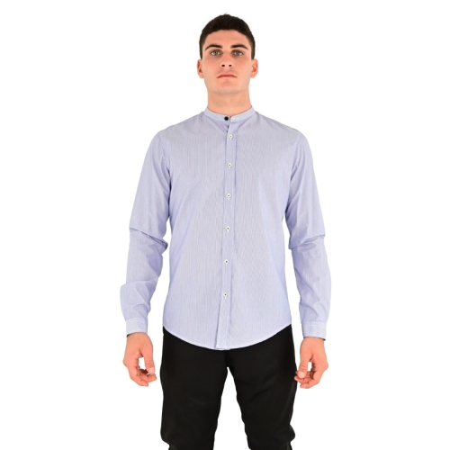 imperial camicia uomo bianco azzurro C6407I196