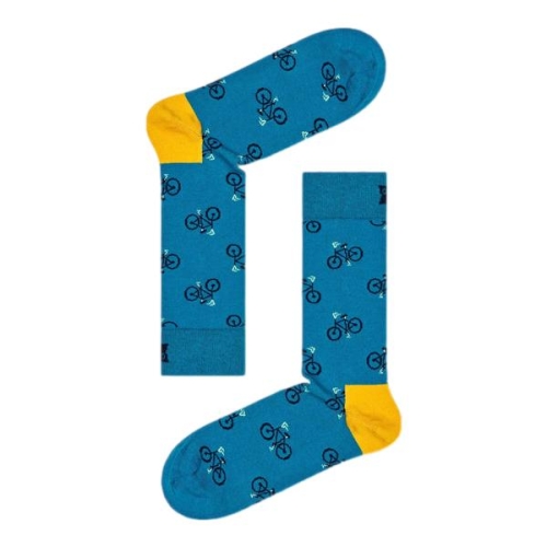 happy socks calzini uomo turchese BIKE/U