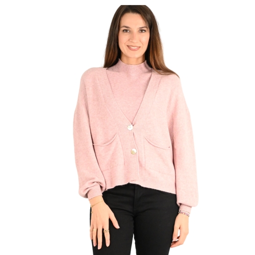 imperial cardigan donna rosa M3025771