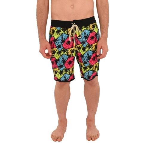 effek boxer uomo nero fuxia lime FK23-2353U