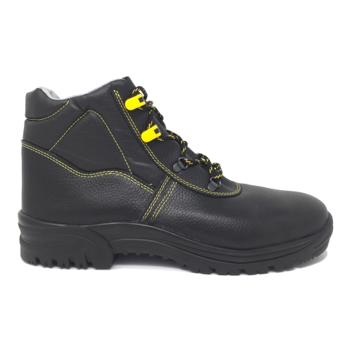 Exena Work 59762 S3 HRO SR SRC GOLD HIGH SHOE A0158V004 Man Safety Shoes Black