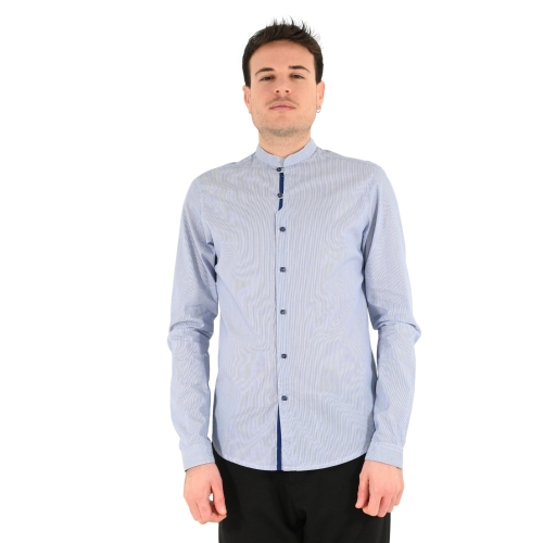 imperial camicia uomo bianco blu C6407E303