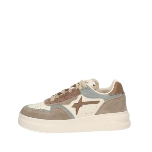 W6YZ sneakers donna taupe bone sage XENIA-W