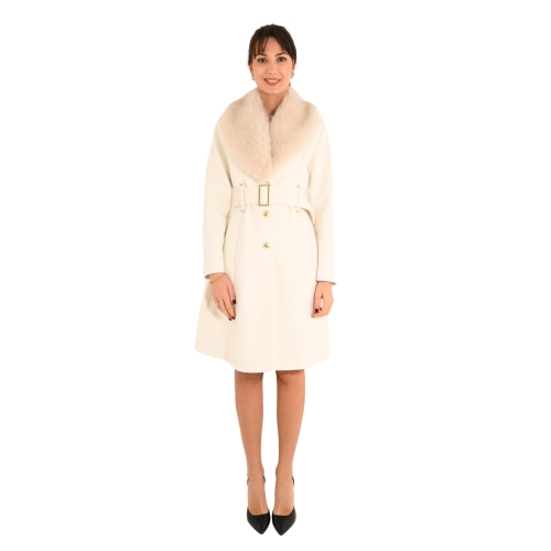 rinascimento cappotto donna bianco CFC0121899003