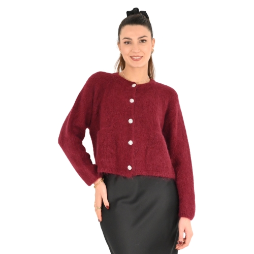 imperial cardigan donna bordeaux M734724605