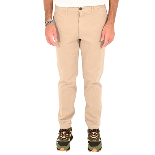 outfit italy pantalone uomo beige OF1F2W4P006