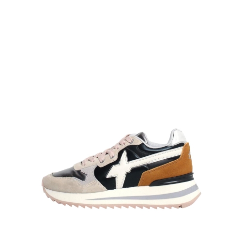 W6YZ sneakers donna cream/black/zucca YAK-W