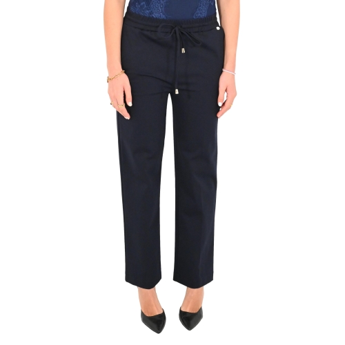 rinascimento pantalone donna blu navy CFC0122667003