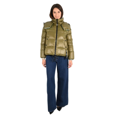 montereggi piumino donna militare FW47500 708