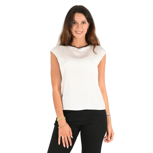 imperial blusa donna off white RGJ6IDG