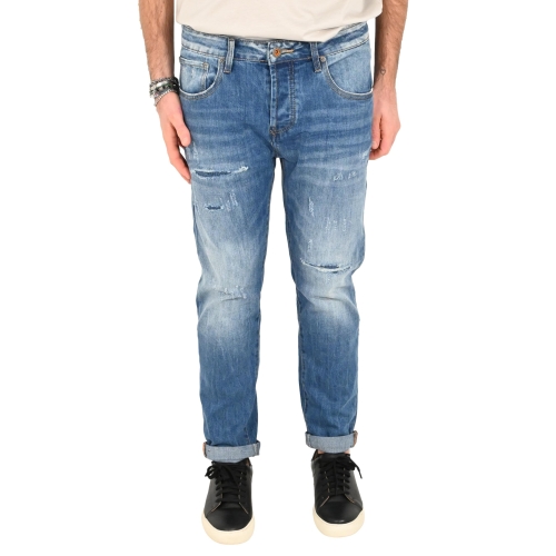 imperial jeans uomo blu denim P750230367