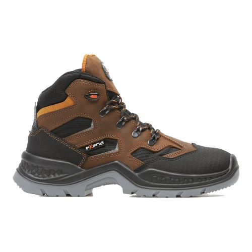 Exena Storm BORNEO_20 S3 SRC A0321V065 Man Safety Shoes Brown